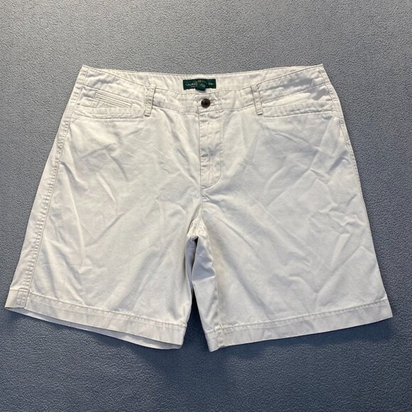 Ralph Lauren Jeans  Co Short Womens Size 16 Tan  Shorts,Pockets,Zipp - Picture 12 of 12